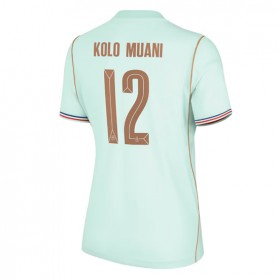 Frankrike Randal Kolo Muani #12 Borte skjorte til dame VM 2026 Kortermet